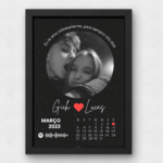 Quadro Personalizado Foto e Data