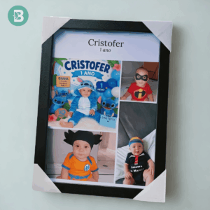 Quadro Personalizado C/ Sua Foto | Mural de 4 Fotos
